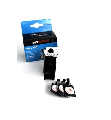 Refill Kit Compatível Canon PG210 / PG510 / PG512 Preto