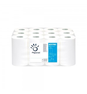 Rolo Espiral 057mx21,4cm 40g 2Fls PAPERNET Picotado 12un