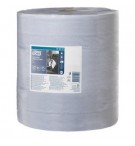 Rolo Industrial 340mx36,9cm 54g 3Fls TORK W1 Azul 1un