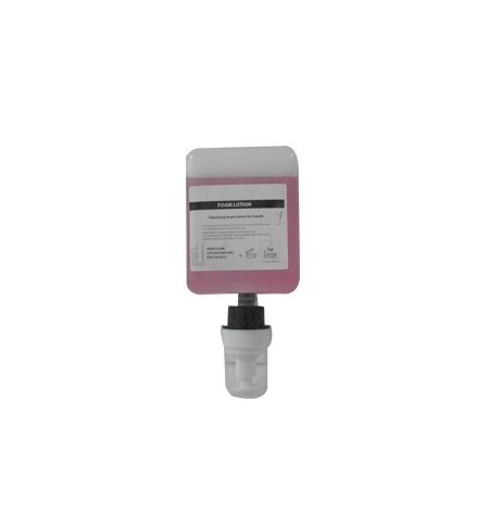 Sabonete Espuma Mãos BulkySoft Rosa Recarga 1L 6un