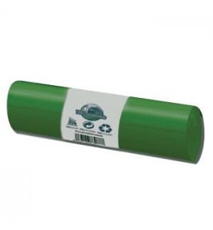 Sacos Lixo 100-120L 85x105cm 22my Verde 35Kg Carga 10un