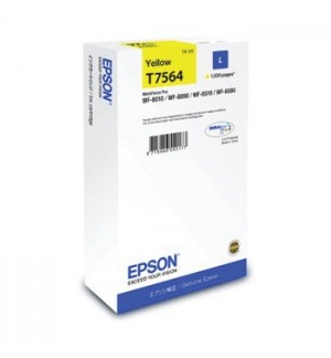 Tinteiro Epson T7564 Amarelo C13T756440 14ml 1500 Pág.