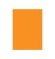 Cartolina A4 180g Laranja 6A 1 Folha