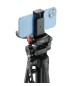 Tripé Star 153 3D para Câmara e Smartphone Preto