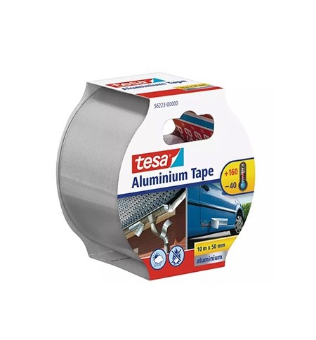 Fita Adesiva Alumínio 50mmx10m Tesa Prata