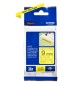 Fita Laminada SuperAdesiva 09mmx8mts Amarelo/Preto