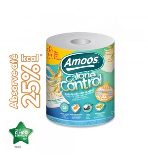 Rolo Multiusos 026mx20,7cm 58g 3Fls AMOOS Calorie 1un