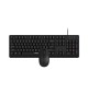 Teclado + Rato USB-A NX1500 Preto