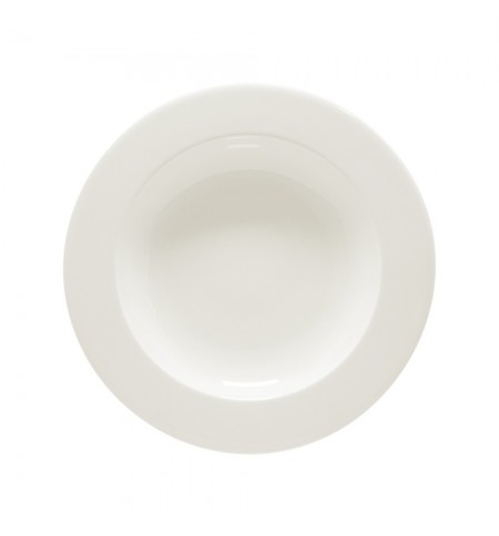 Prato Fundo 23cm Porcelana com Aba CANVAS 1un