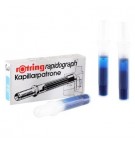 Cartucho Tinta Rotring 1:10 Azul Cx 3un