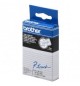 Fita Laminada 09mmx7,7mts Branco/Azul
