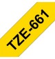 Fita Laminada SuperAdesiva 36mmx8mts Amarelo/Preto