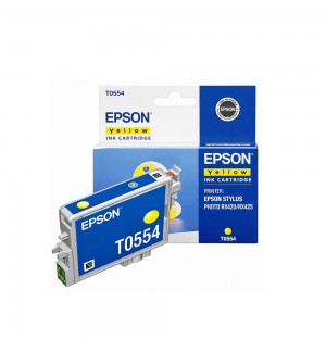 Tinteiro Epson T0554 Amarelo C13T05544020 8ml