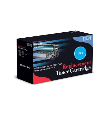 Toner IBM para HP 201A Azul CF401A 1400 Pág.