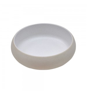 Tigela 19.2x5.5cm Melamina Redonda MICHELIN SAND/WHITE 1un
