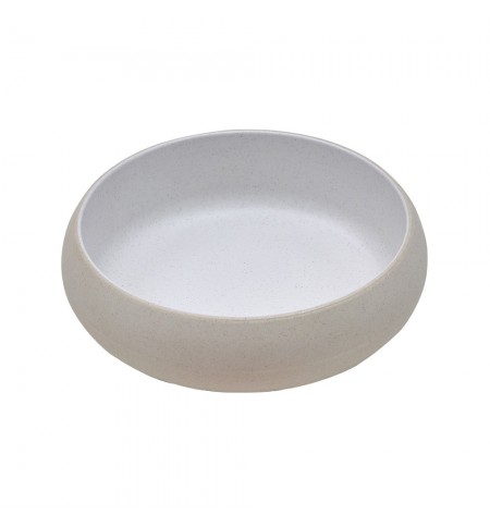 Tigela 19.2x5.5cm Melamina Redonda MICHELIN SAND/WHITE 1un