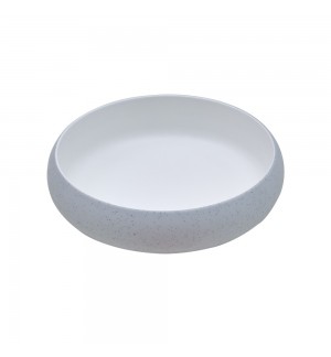 Tigela 23x5.5cm Melamina Redonda MICHELIN GREY/WHITE 1un
