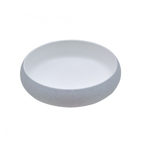 Tigela 23x5.5cm Melamina Redonda MICHELIN GREY/WHITE 1un