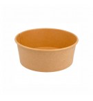 Saladeiras 750ml Cartão Redondo Ø150mm Cor Kraft 50un