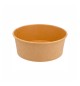 Saladeiras 750ml Cartão Redondo Ø150mm Cor Kraft 50un