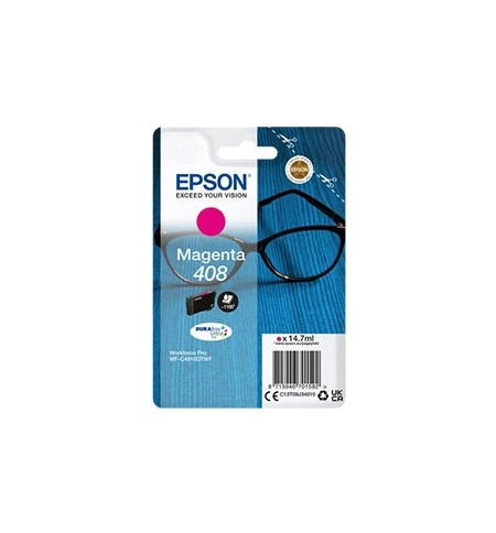 Tinteiro Epson 408 Magenta C13T09J34010 14.7ml 1100 Pág.