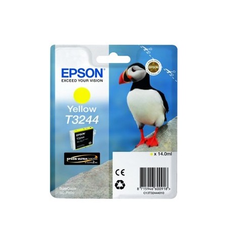 Tinteiro Epson T3244 Amarelo C13T32444010 14ml 980 Pág.