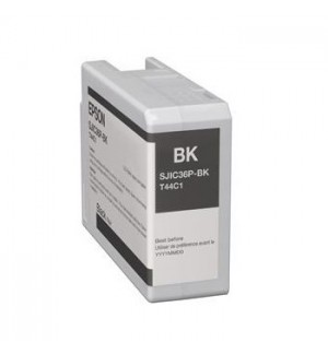Tinteiro EPSON SJIC36P-BK Preto C13T44C140 80ml