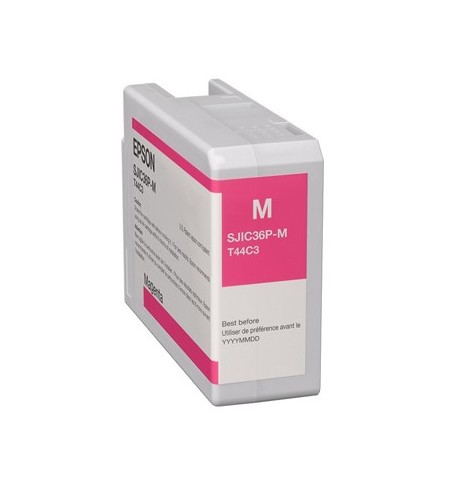 Tinteiro Epson SJIC36P-M Magenta C13T44C340 80ml