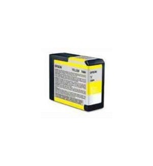 Tinteiro Epson T5804 Amarelo C13T580400 80ml