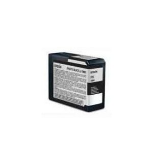 Tinteiro Epson T5808 Preto Matte C13T580800 80ml