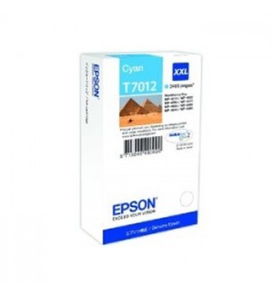 Tinteiro Epson T7012 Azul C13T70124010 34,2ml 3400 Pág.