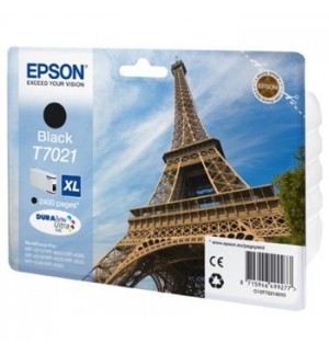 Tinteiro Epson T7021 Preto C13T70214010 45,2ml 2400 Pág.