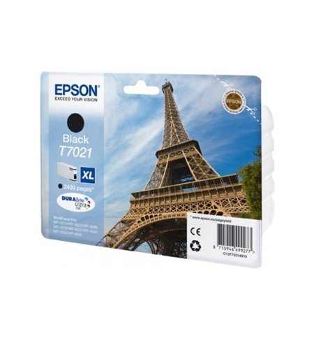 Tinteiro Epson T7021 Preto C13T70214010 45,2ml 2400 Pág.