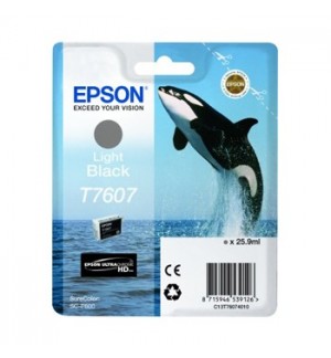 Tinteiro Epson T7607 Cinzento C13T76074010 25,9ml