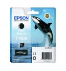 Tinteiro Epson T7608 Preto Matte C13T76084010 25,9ml