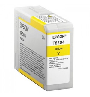 Tinteiro Epson T8504 Amarelo C13T850400 80ml