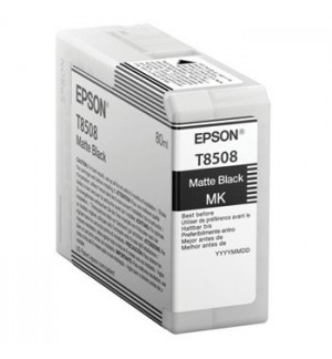 Tinteiro Epson T8508 Preto Matte C13T850800 80ml