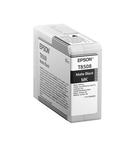 Tinteiro Epson T8508 Preto Matte C13T850800 80ml
