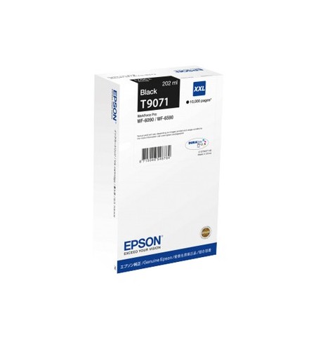 Tinteiro Epson T9071 Preto C13T907140 202ml 10000 Pág.