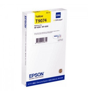 Tinteiro Epson T9074 Amarelo C13T907440 69ml 7000 Pág.