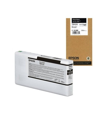 Tinteiro Epson T9131 Preto Foto C13T913100 200ml
