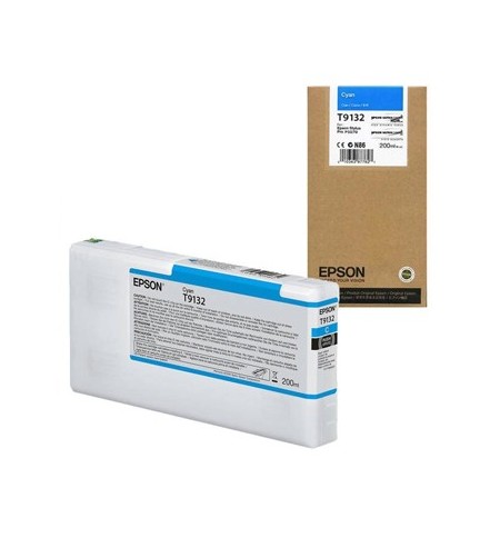 Tinteiro Epson T9132 Azul C13T913200 200ml