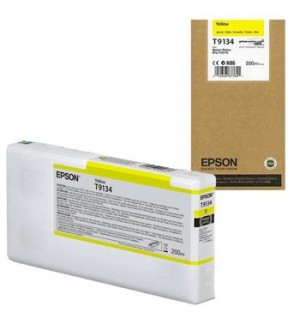 Tinteiro Epson T9134 Amarelo C13T913400 200ml