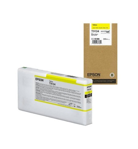 Tinteiro Epson T9134 Amarelo C13T913400 200ml