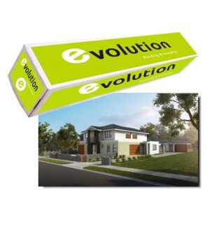 Papel Adesivo 0914mmx030mts 120g Coated 1 Rolo