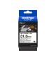 Fita Tubo Termo Retrátil 31mmx1,5m Branco/Preto