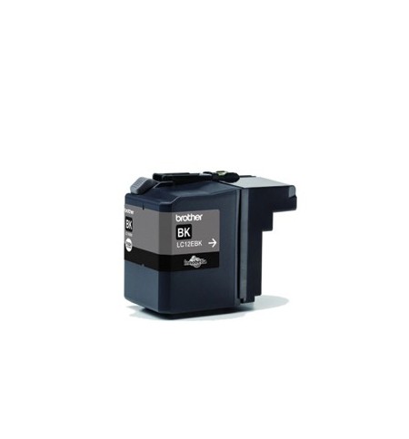 Tinteiro Brother LC12EBK Preto 2400 Pág.