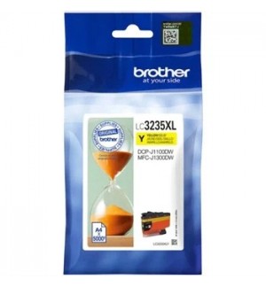 Tinteiro Brother LC3235XLY Amarelo 5000 Pág.