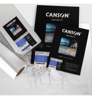 Papel A3 210g Canson Infinity Rag Photograph 100% 25Fls