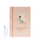 Caderno Agrafado A4 Quadriculado FAIRIES Rose 48Fls 1un